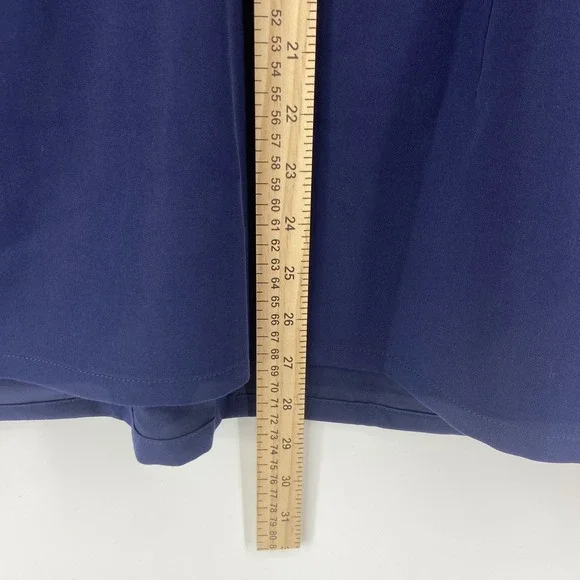 Figs Shirt Womens 4XL Navy Casma Scrub Top Three Pocket Short Sleeve Medical - Picture 6 of 8